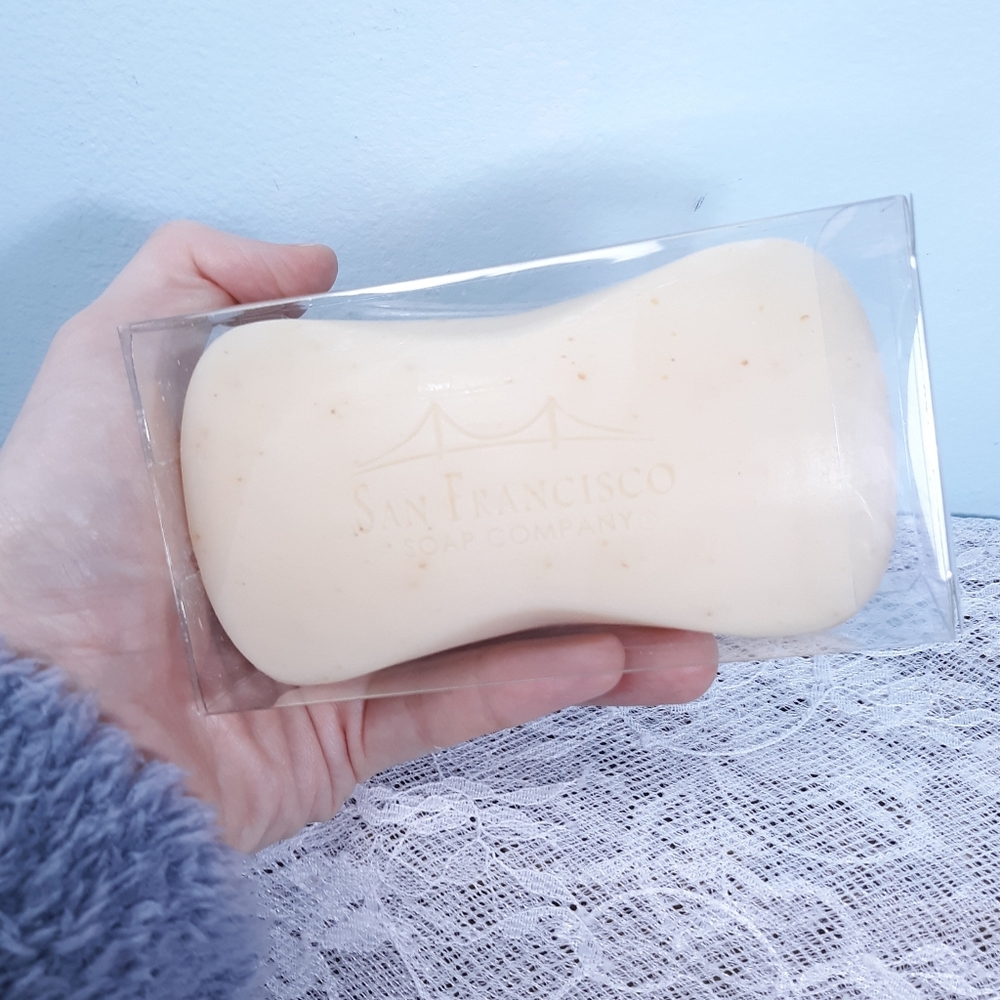 Spa Bundle San Francisco Soap Company Glycerin Black Rice White Bath Bar Set Lot - Picture 6 of 11